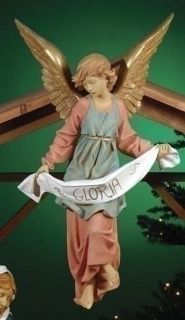 27 Fontanini Masterpiece Gloria Angel Nativity Statue
