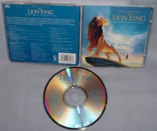CD Soundtrack The Lion King Elton John Hans Zimmer Mint