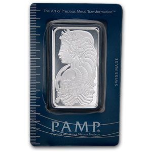 Pamp Suisse Silver Bars 50 grams Each