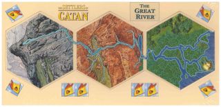 Settlers of Catan The Great River Mayfield Games New