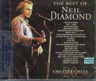  OF NEIL DIAMOND – 20 GREATEST HITS. FACTORY SEALED CD. In English