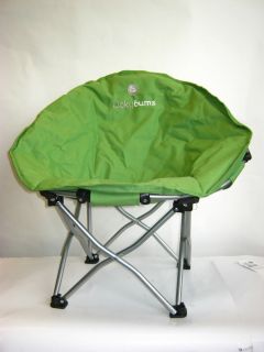 Lucky Bums Kids Youth Moon Camp Chair Green Medium