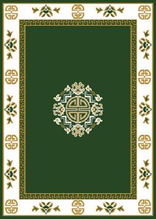Oriental Green Area Rug 8 x 11 Large Persian Carpet 14 Actual 7 8 x
