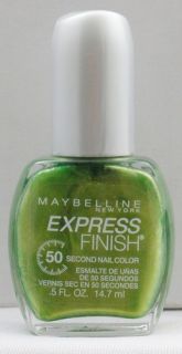 Maybelline Express Finish Nail Polish Go Go Green 900
