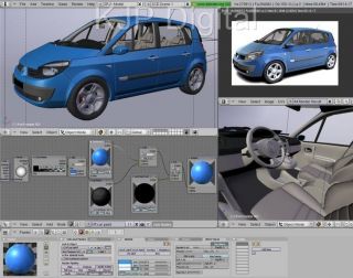  3D Graphic Design Animation Modeling Rendering Simulations Software