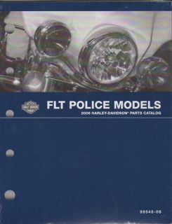 2008 Harley Davidson Motorcycle Flt Police Parts