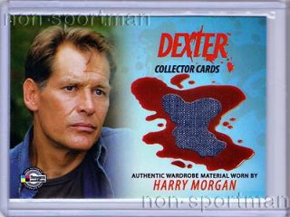 dc13 harry morgan this is a mint dexter costume card dc13 harry morgan