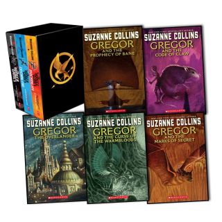  Collins 8 Books Collection Pack Set Hunger Games trilogy Gregor Series