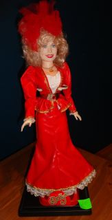  Doll w Plastic Cover Stand Goldberger Doll Co RARE Celebrity