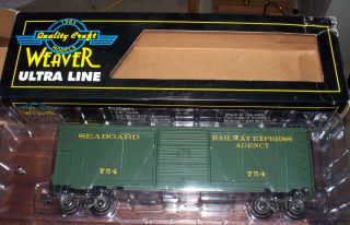 Weaver O Scale UL PS 1 Express Boxcar Seaboard 754 3RL EBC66LD
