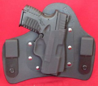 Springfield XD S Xds 45 IWB Hybrid Leather Kydex Holster Comfort Cut