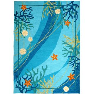 Homefires Underwater Coral and Starfish Rug   PP RP001XX