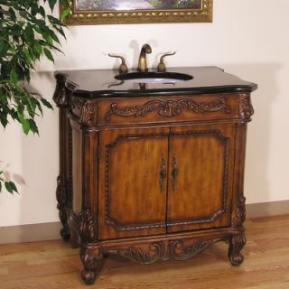 Legion Furniture 36 Woodbridge Sink Vanity in Antique Brown Finish