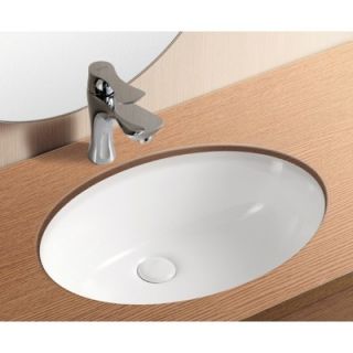 Kohler Ladena 18 x 12 Undermount Bathroom Sink with Overflow   K