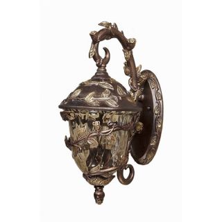 Great Outdoors by Minka Bay View Wall Lantern in Oil Rubbed Bronze