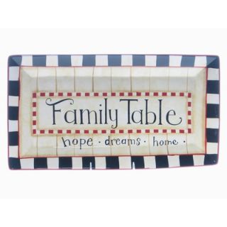  International Family Table By Dan DiPaolo 10 Rectangular Platter