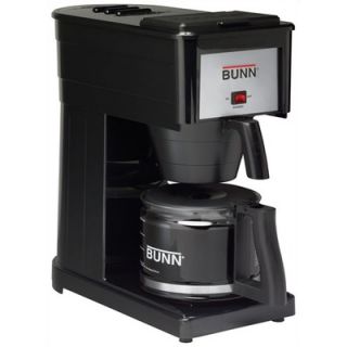 Bunn GRX B Basic 10 Cup Home Coffee Brewer in Black   38300.0029