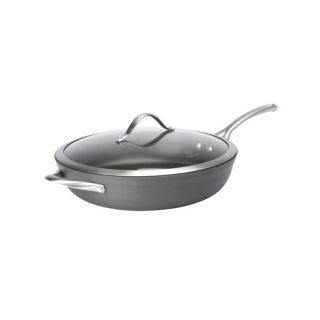 Contemporary Nonstick 13 Non Stick Fry Pan with Lid