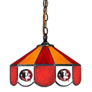 Sports Fan Products NCAA 14 Stained Glass Swag Lamp