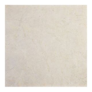 Spicewood 18 x 18 Honed Marble Tile in Crema Marfil   TSFTCM181802