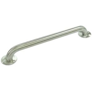 Elements of Design 18 Decorative Grab Bar with Exposed Screw in Satin