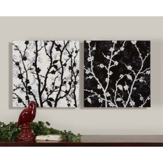  White Branches Canvas Wall Art By Grace Feyock   20 x 20 (Set of 2