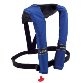 Onyx A/M 24 Automatic / Manual Inflatable Life Jacket PFD in Blue