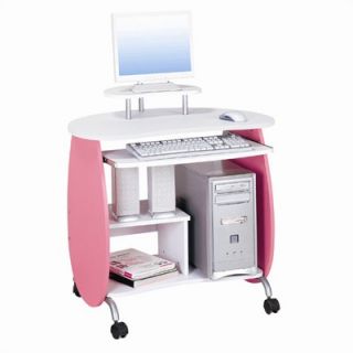 Techni Mobili 32 W Compact Computer Desk with Keyboard Tray