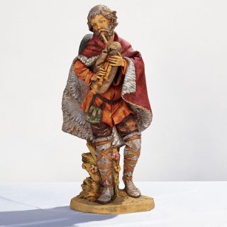 Fontanini 27 Scale Josiah Bagpiper Figurine