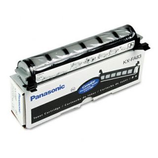 Panasonic KX FA83 (IVRKX83) Toner Cartridge, Black   PANKXFA83