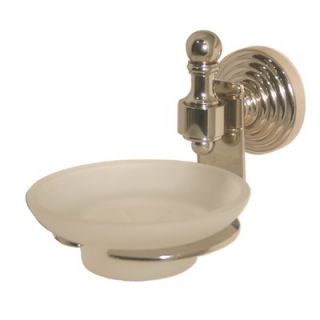 Allied Brass Retro Wave Soap Dish with Glass Liner   RW 32 