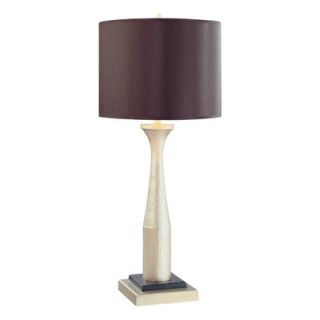 Minka Ambience 30 One Light Table Lamp in Antique Silver