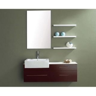 James Martin Furniture Paloma 35.5 x 25.75 Bathroom Mirror and Shelf