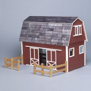 Real Good Toys Finished Ruff n Rustic Barn Dollhouse