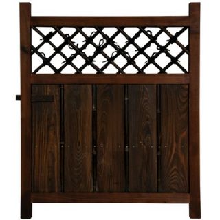 Oriental Furniture Wooden Fence Door