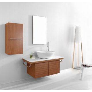 Virtu Porter Single 48 Bathroom Vanity Set in Chestnut   ES 2248 CH