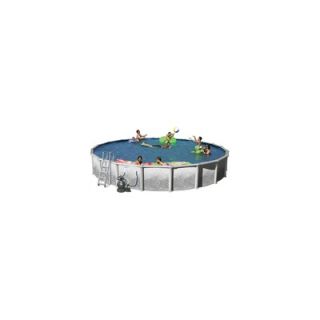 Heritage Pools Round Complete 52 Hamilton Above Ground Pool Package