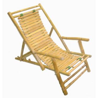 Bamboo54 Bamboo Recliner Beach Chair