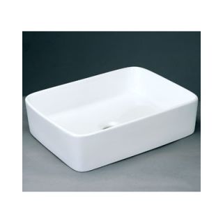 Ronbow 7.50 x 20.87 Rectangle Ceramic Vessel Sink