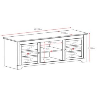 dCOR design West Lake 60 TV Stand