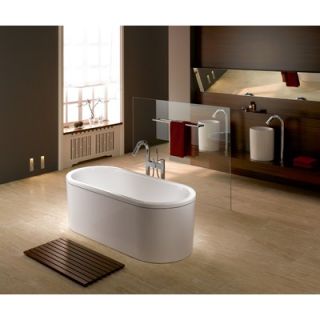 Kaldewei Centro Duo 18.5 x 66.93 Oval Bath Tub with Molded Panel in
