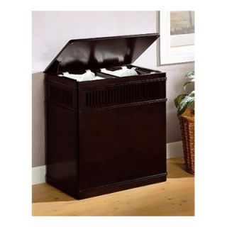 Wildon Home ® Taylor Wooden Laundry Basket in Cappuccino