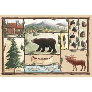 Custom Printed Rugs Home Accents Cabin Novelty Rug   762990003521