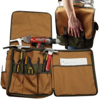 Trademark Global Rugged Nylon Tool Tote with Shoulder Strap