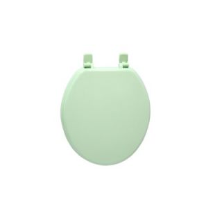 Trimmer Molded Wood Toilet Seat in Green   M 74