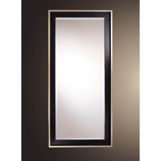 Minka Ambience 79 Rectangular Mirror in Silver and Black   56400