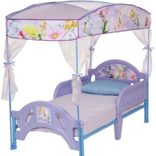 Delta Childrens Products Disney Fairies Toddler Bed with Canopy