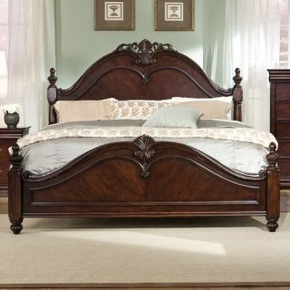 Skyline Furniture Linen Arch Nail Button Panel Bed   85 bed