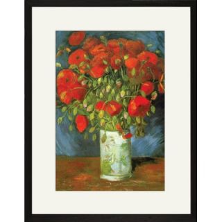  Poppies by Steve Thoms, Framed Print Art   17.93 x 17.93   DSW01193