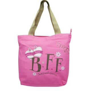 Three Doggy BFF Shopping Tote   T 0013 PURPLE